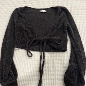 perfect black sweater for fall